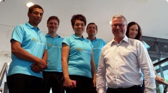 The Prague bid team.