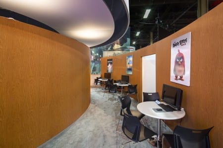 Photo credit: Gary Michael Prochorchik - www.exposuresltd.com CEES SMIT printed textiles that resembled laminate after they were stapled to wall panels.